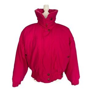 Bogner | Vintage Pink Goose Down Filled Ski Jacket | 12